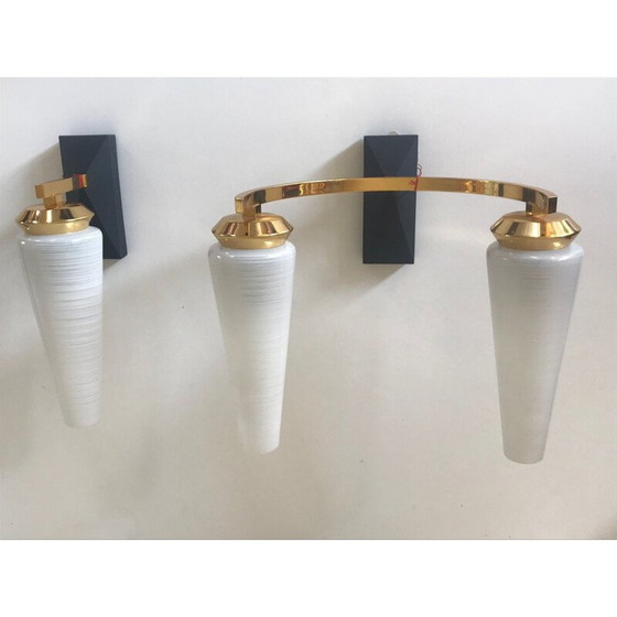 Image 1 of Pair of vintage arlus wall lamps 1960 