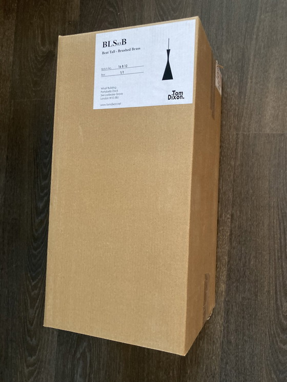 Image 1 of 3x Tom Dixon beat tall hanging lamp in original packaging