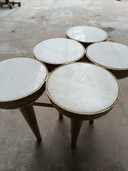 Torch side table