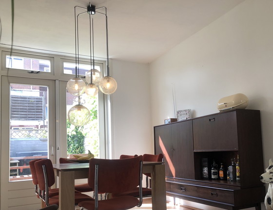 Image 1 of Vintage snow globe lamp