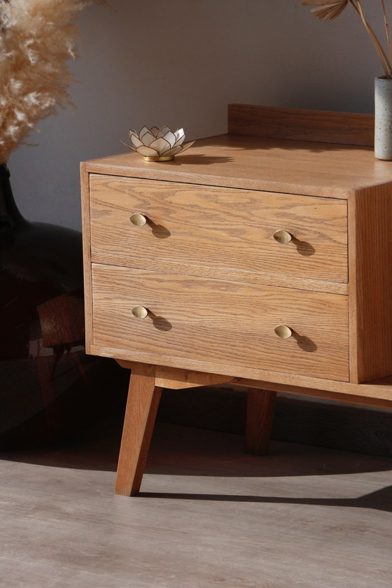 Image 1 of Oak Sideboard - 60's