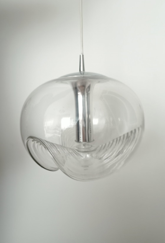 Image 1 of Lampe suspendue "Futura" de Peill & Putzler, datant de l'ère spatiale