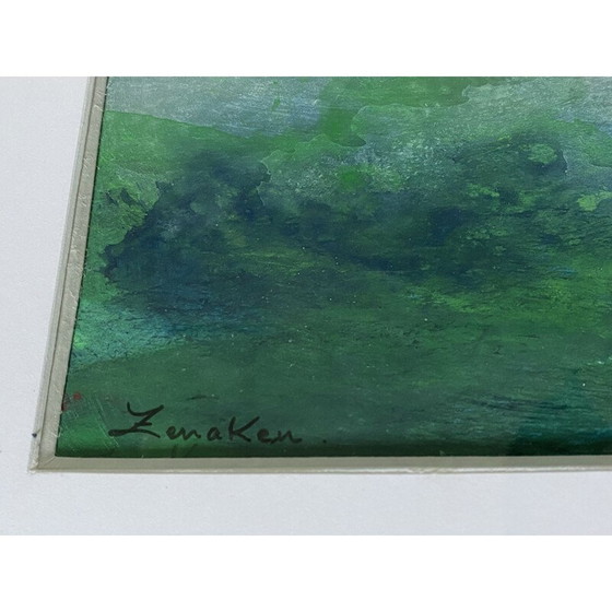 Image 1 of Composizione astratta d'epoca di Zenaken, Cecoslovacchia 1954