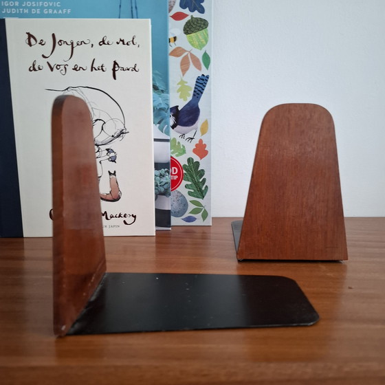 Image 1 of Bookends Teak Kai Kristiansen