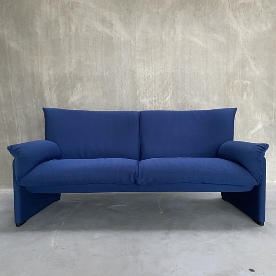 Image 1 of Cassina Palmaria 2-seater sofa design Vico Magistretti 1980