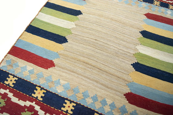 Image 1 of Hand-woven designer kilim Fars - 186 X 124 Cm - New