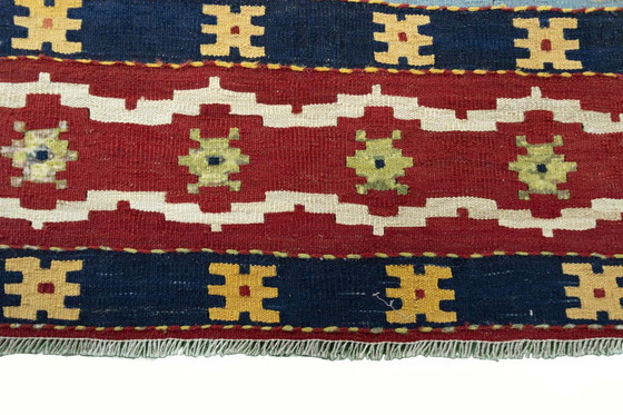 Image 1 of Hand-woven designer kilim Fars - 186 X 124 Cm - New