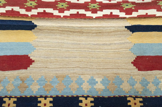 Image 1 of Hand-woven designer kilim Fars - 186 X 124 Cm - New