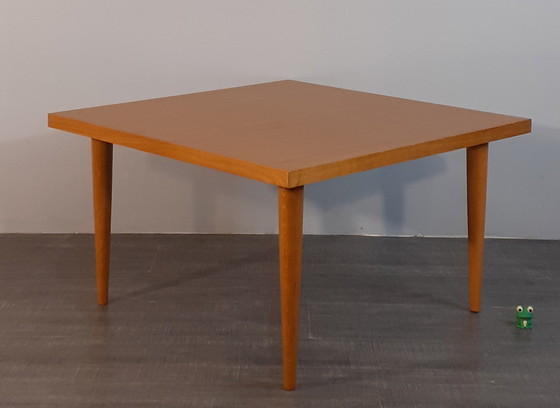 Image 1 of Tavolino angolare in rovere biondo per Svane Combina, stile scandinavo vintage anni '60 