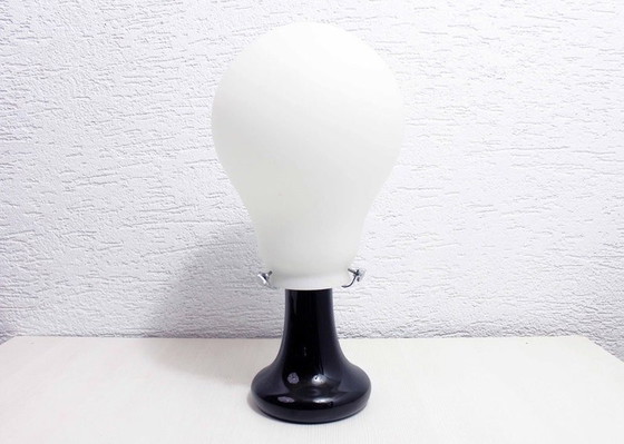 Image 1 of Table Lamp In The Shape Of An All-Glass Bulb