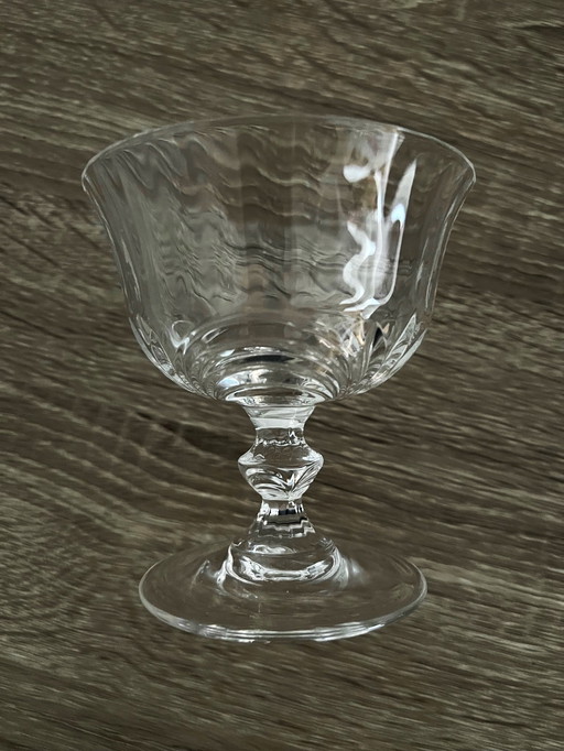 Crystal champagne glass