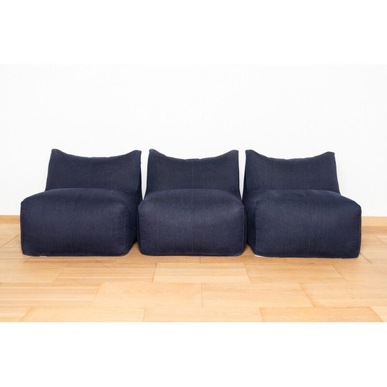 Image 1 of Set of 3 vintage "Le Dolls" armchairs by Mario Bellini for C et B, Italy 1970