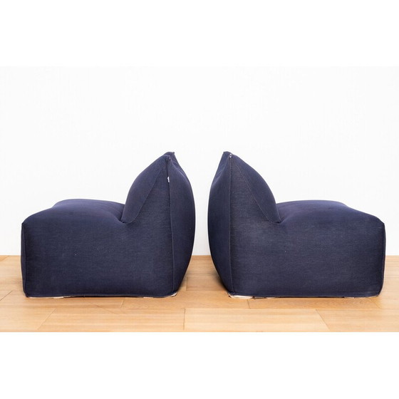 Image 1 of Set of 3 vintage "Le Dolls" armchairs by Mario Bellini for C et B, Italy 1970