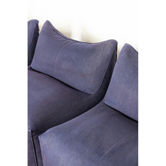 Image 1 of Set of 3 vintage "Le Dolls" armchairs by Mario Bellini for C et B, Italy 1970