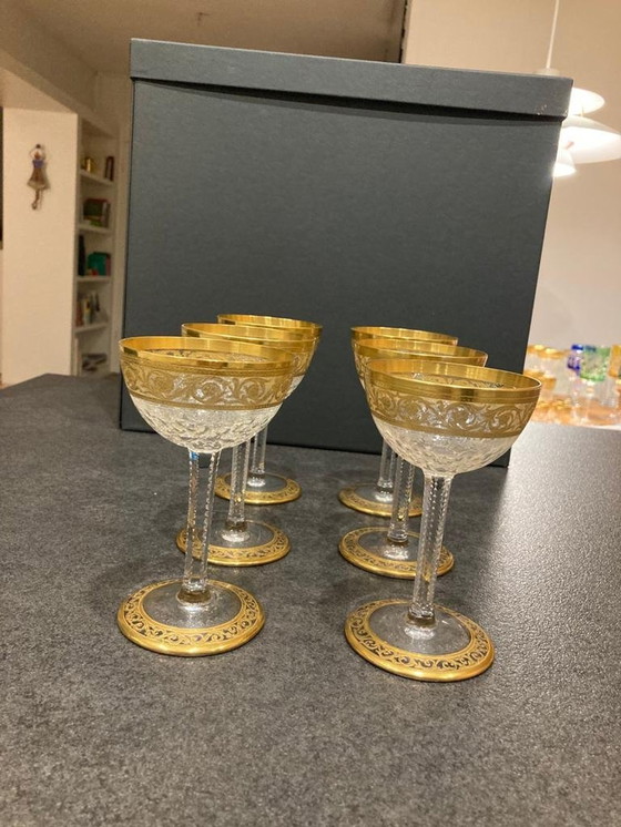 Image 1 of St. Louis Thistle Gold liqueur glasses