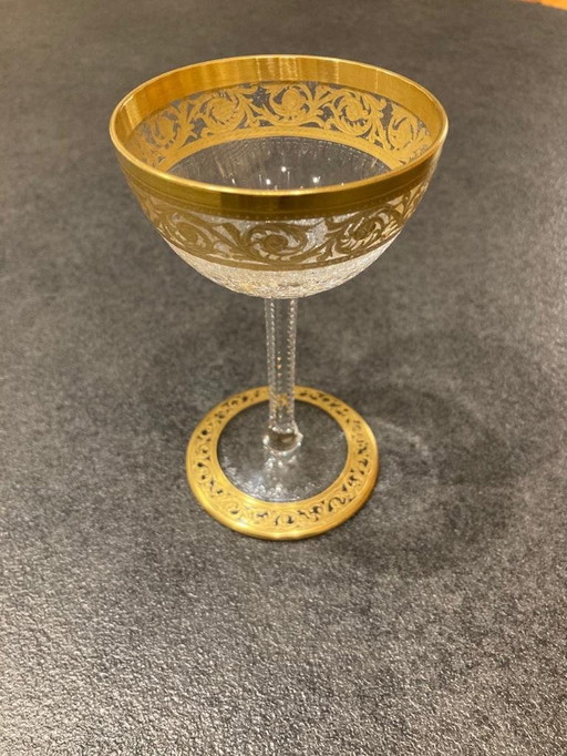 St. Louis Thistle Gold liqueur glasses