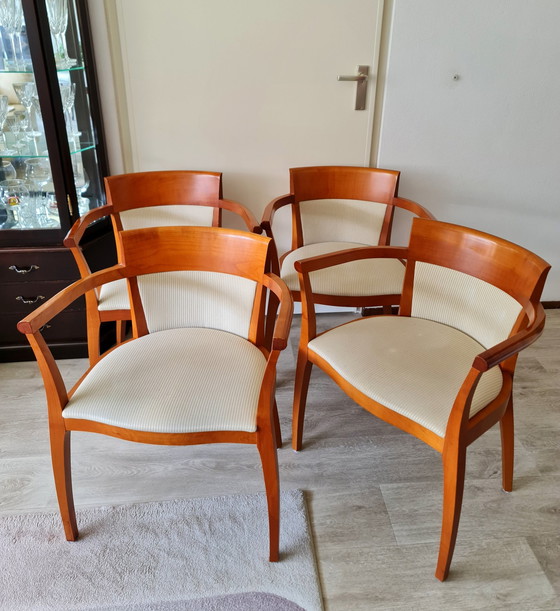 Image 1 of 4x Art Deco Dining Chairs