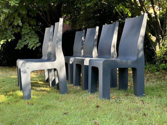 Image 1 of 6x Central Museum Chairs By Richard Hutten