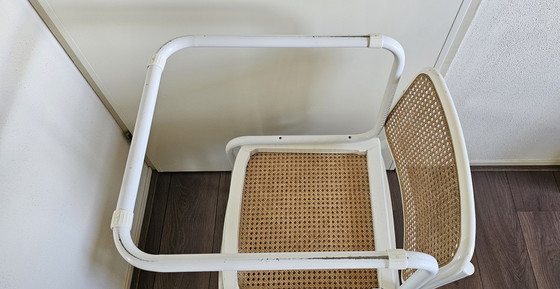 Image 1 of 2 white Cesca chairs