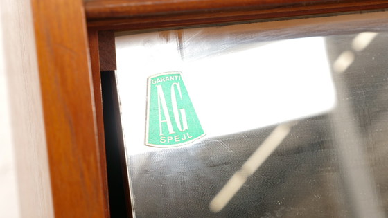 Image 1 of Secretaire Vintage | Teck | Coiffeuse | Avec Miroir | 92 cm