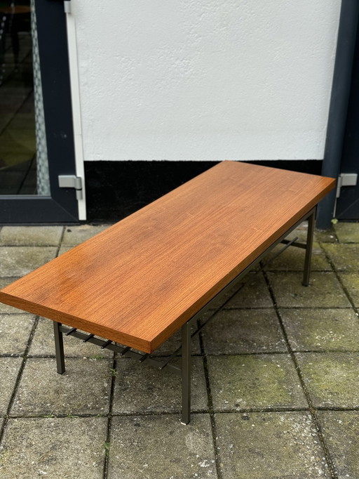 Table basse en teck moderne Mid Century