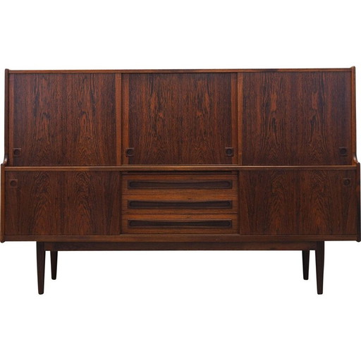 Vintage rosewood highboard by Johannes Andersen for Skaaning Furniture, 1960s