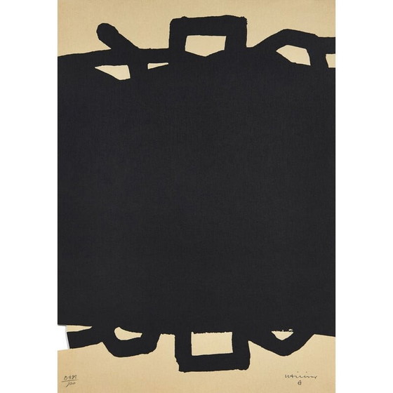 Image 1 of Litografia originale d'epoca di Eduardo Chillida, 1999