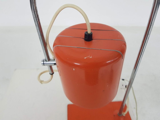 Image 1 of Mid-century orange desk light