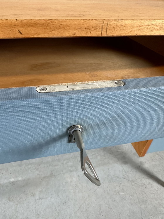 Image 1 of Vintage 1950'S Desk - Beech