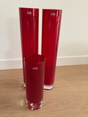3x LSA vases