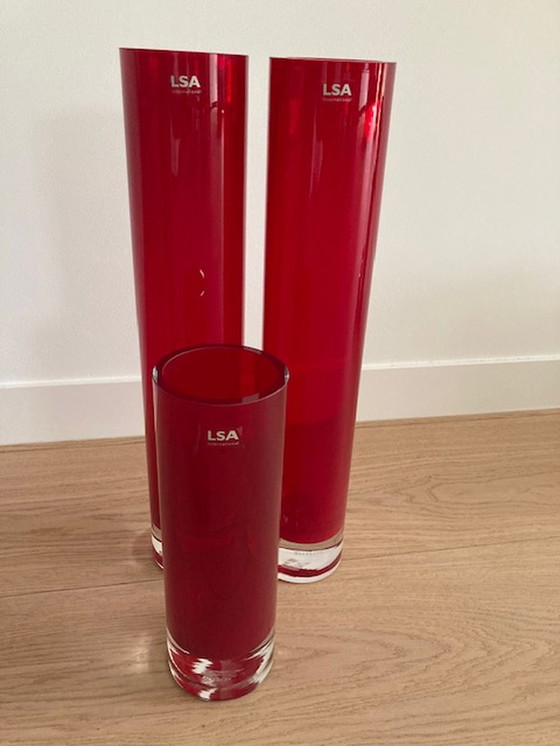 Image 1 of 3x LSA vases