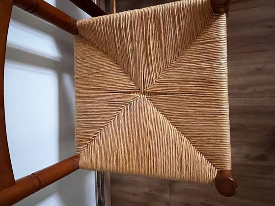 Image 1 of Pair Of Wooden Chairs