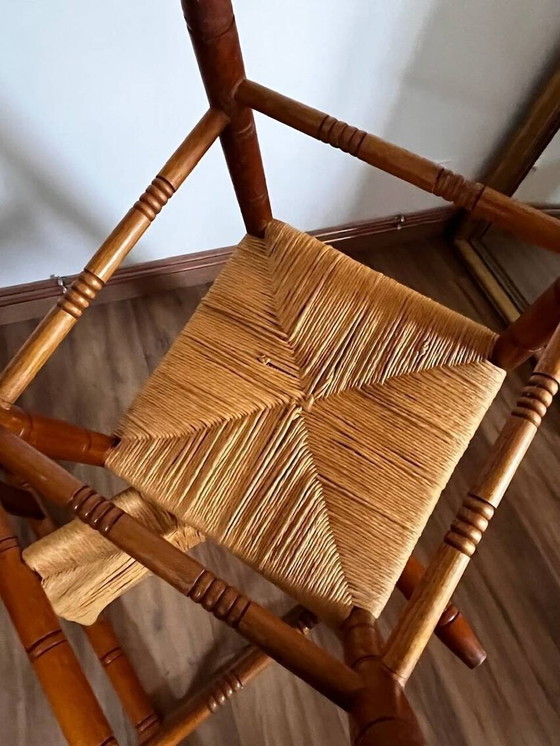 Image 1 of Pair Of Wooden Chairs