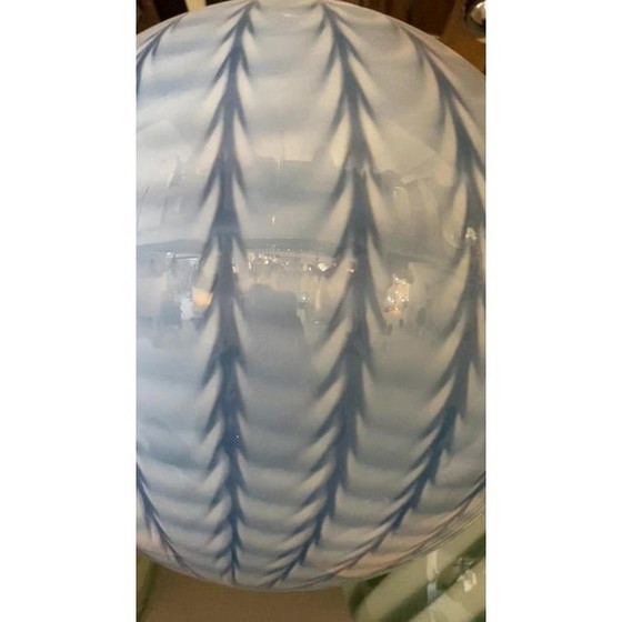 Image 1 of Vintage Spider Sphere Pendant In Glass