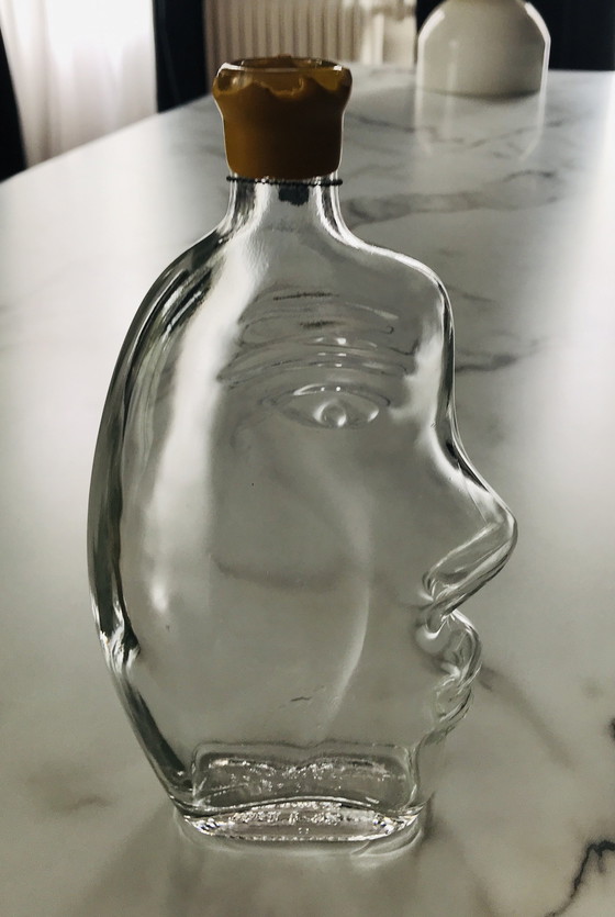 Image 1 of Vintage Bottle Anthropomorphic Face