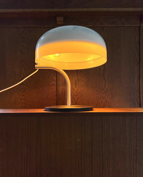 Image 1 of Lámpara de mesa italiana Giotto Stoppino, Valenti Luce '70