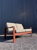 Vintage Teak Two Seater Danish Design