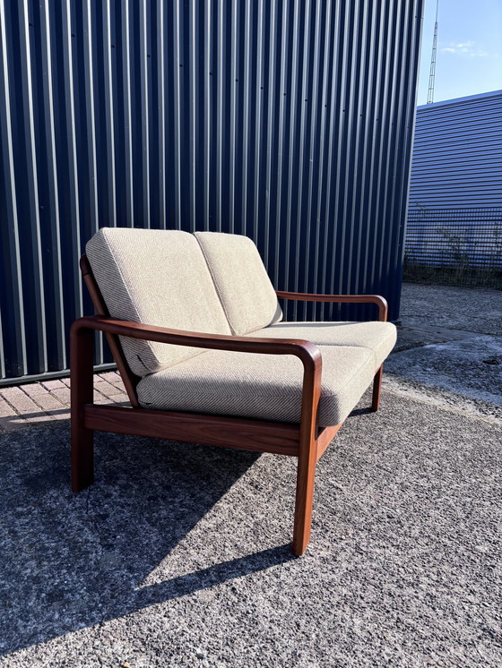 Image 1 of Divano vintage in teak a due posti, design danese