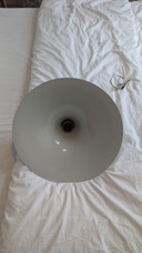 Lampada a sospensione vintage a forma di tromba/cappello da strega