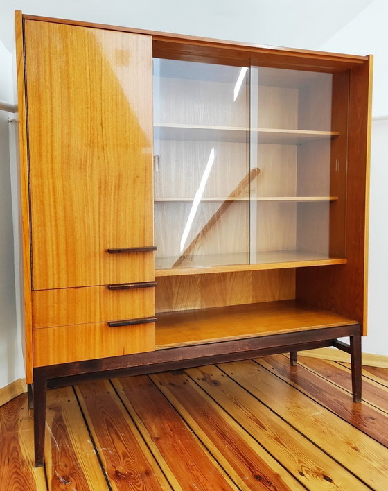 Image 1 of Bookcase By F. Mezulanik For Up Závody, Czechoslovakia, 1960S