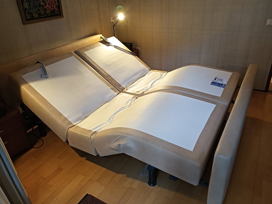 Image 1 of Eastborne 2X Electr. Boxspring 220X90 With Head And Footboard