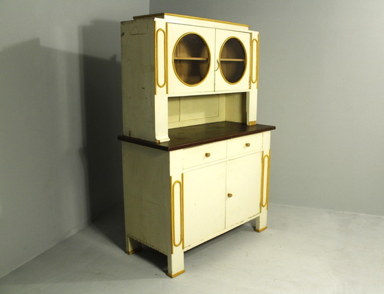 Image 1 of Rondocubist Kitchen Cupboard, Czech Republic, 1920S