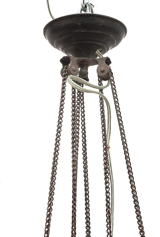 Image 1 of Art Nouveau hanging lamp, 1900