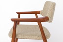 1 of 5 Erik Kirkegaard Chair, 1960s Vintage, for Glostrup, model GM11, Danish, Teak