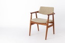 1 of 5 Erik Kirkegaard Chair, 1960s Vintage, for Glostrup, model GM11, Danish, Teak