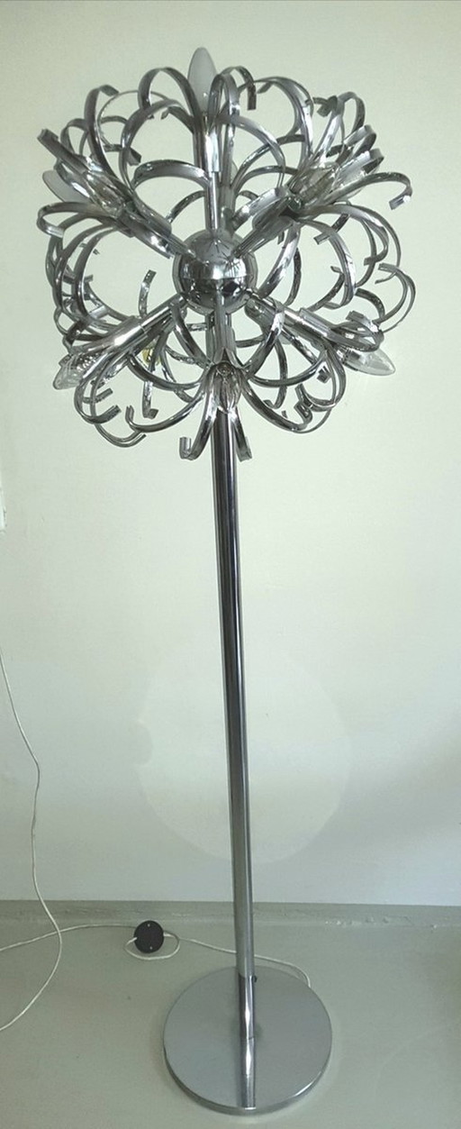 Italian Sputnik Floor Lamp 