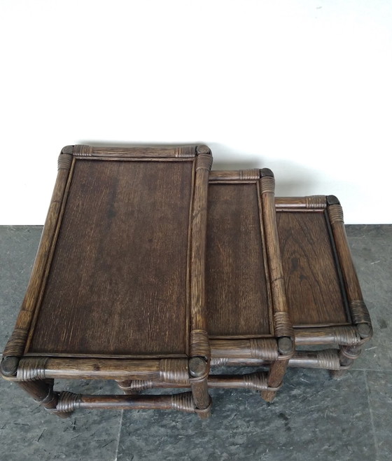 Image 1 of Manou Side Tables ( 3 Pieces ) 1970s