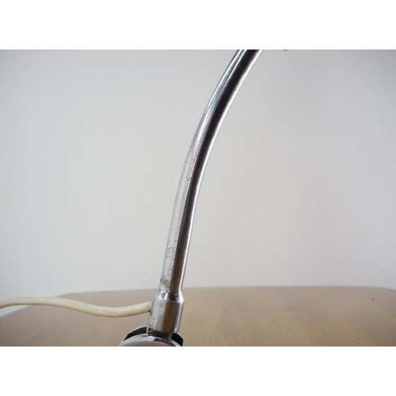 Image 1 of Vintage Art Deco adjustable enamel table lamp, 1930