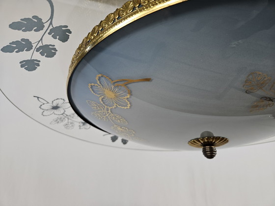 Image 1 of Pietro Chiesa Chandelier For Fontana Arte