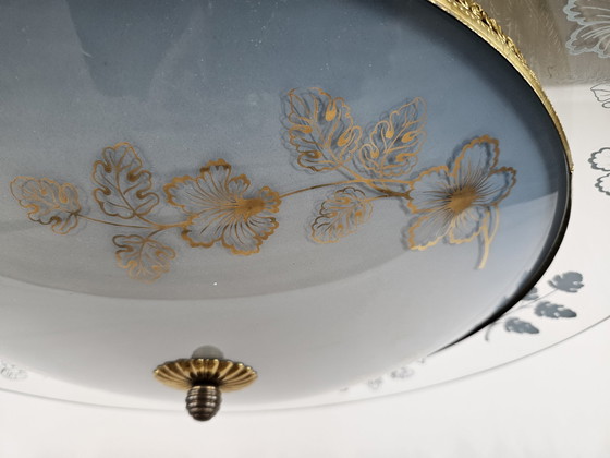 Image 1 of Pietro Chiesa Chandelier For Fontana Arte